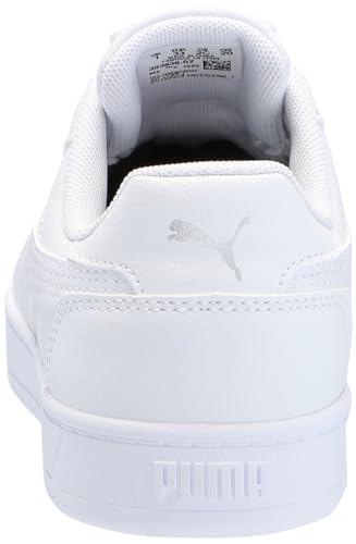 PUMA Caven Sneaker, White Silver Black, 11.5 US Unisex Little Kid3
