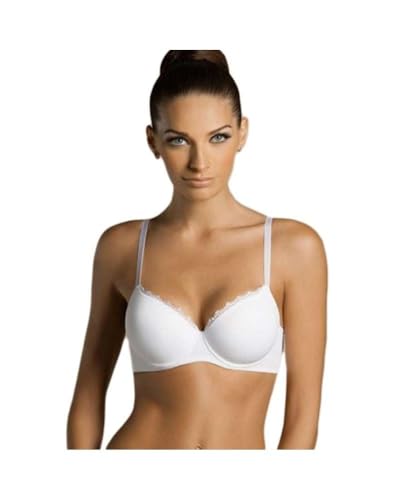 Laura Biagiotti Reggiseno Imbottito Balconcino Con Ferretto Taglia 3 Bianco