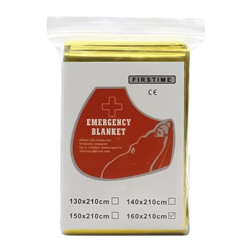 Erconsso Coperta Di Emergenza | Rifugio d'Emergenza con Isolamento Termico | Coperta Riflettente Portatile per Senza Campeggio Emergenze Tornado Escursionismo Sopravvivenza