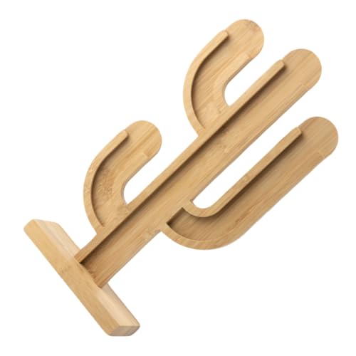 OFFSCH Cactus Shape Coffee Pod Holder Organizer Unique Stand for Coffee Countertop Decoration Capacity with Footprint Creative present for Housewarming Birthdays