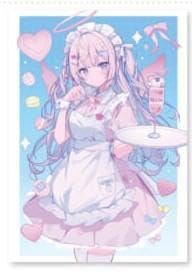 Amazon.co.jp: イコモチ展～CHIFFON～ 会場限定B2タペストリー : おもちゃ