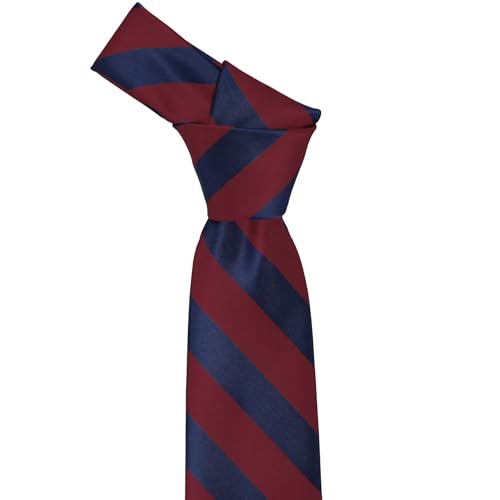 Image of tiemart Men's Striped Tie Standard Length