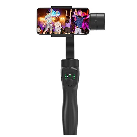 Elevea Handheld 3-Axis Smartphone Gimbal Stabilizer with Grip Tripod, Built-in Extension Rod, Shot Guide for Vlogging, YouTube, Live Video, Phone Stabilizer Compatible with All Smartphones Elevea Handheld 3-Axis Smartphone Gimbal Stabilizer with Grip Tripod, Built-in Extension Rod, Shot Guide for Vlogging, YouTube, Live Video, Phone Stabilizer Compatible with All Smartphones