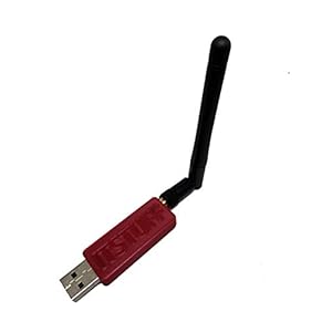 CC2531 Zigbee USB-stick + firmware voor openHAB ioBroker FHEM zigbee2mqtt met SMA-antenne behuizing rood