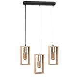 ✅ Lámpara Colgante triple. Lámpara en estilo minimalista, líneas elegantes y claras, esta llamativa lámpara de techo es una decoración generosa con mucha luz, e iluminará tu hogar, hará que tu espacio sea más interesante y acogedor.