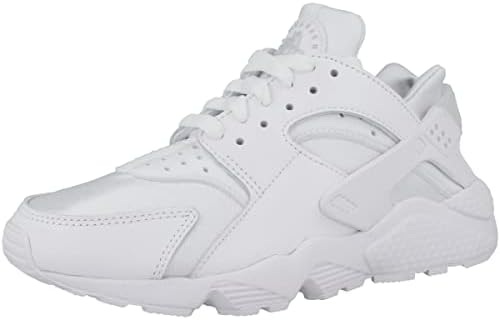 Nike womens Air Huarache Utility, White/Pure Platinum, 6 | Image 3