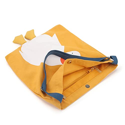 Bolso Tote Canvas divertido Pato y Ganso miniatura 5