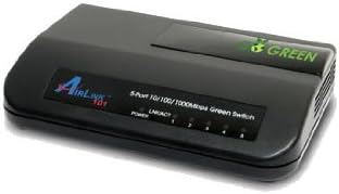 AirLink101 AGSW502 5-Port 10/100/1000Mbps Green Switch