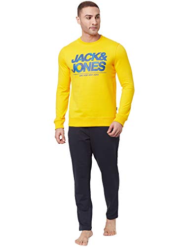 Image of JACK & JONES Men's Mid Rise Regular Track Pants
