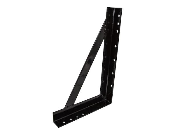 Image of Buyers Products 1701012 Heavy Duty Welded Structural Steel Mounting Brackets for Underbody Truck Tool Box, Set of 2, 18 inch x 27 inch, Corrosion Resistant, Universal Hole Pattern For Quick Mounting