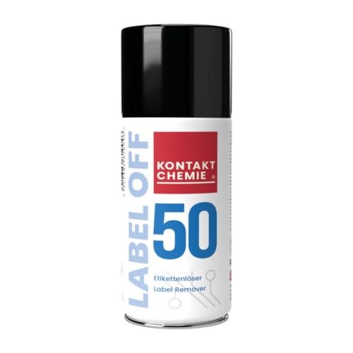 6 Stück Kontakt Chemie Etikettenlöser | LABEL OFF 50 | je 200ml