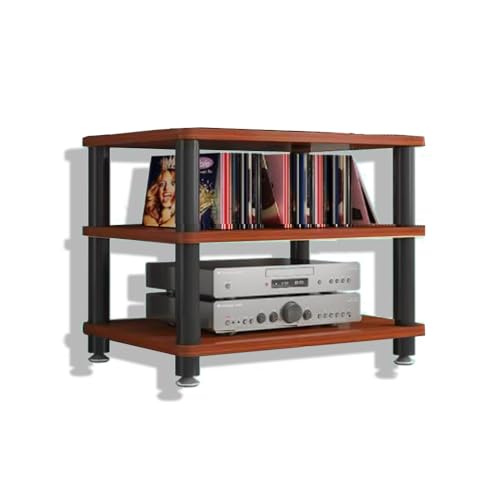 Meuble Rack Audio Robuste pour Amplificateur et Composants HiFi de Salon