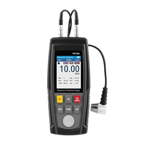 Medidor Ultrasónico de Espesor para Acero, Vidrio, Plástico y Cerámica - Modelo WT100A/WT130A miniatura 2