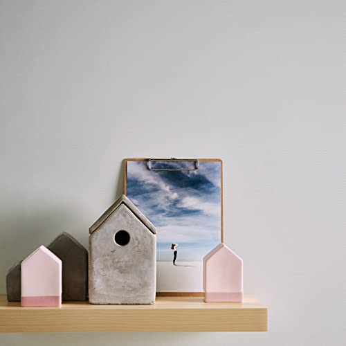 Papier Peint Uni Hygge Papier peint intissé 10.05 m x 0.53 m Blanc Fabriqué en Allemagne par Livingwalls 211798 2117-98