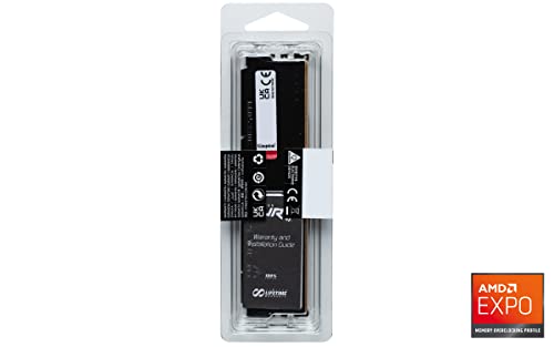 Image of Kingston Fury Beast 16GB 5600MT /s DDR5 CL36 Desktop Memory Single Module | AMD Expo |KF556C36BBE-16