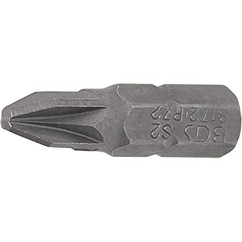 BGS Bit PZ numeri 2, 6,3 mm, 1 pezzi, 8172