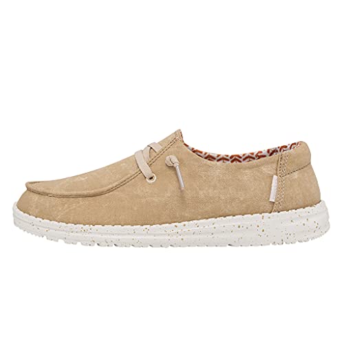 Image of Hey Dude Girl's Wendy Youth Loafers Multiple Colors | Girl's Shoes | Girl's Lace Up Loafers | Comfortable & Light-Weight