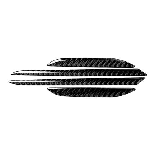 Fibre de carbone véritable pour audio de porte Audi A4 B9 2017-2019