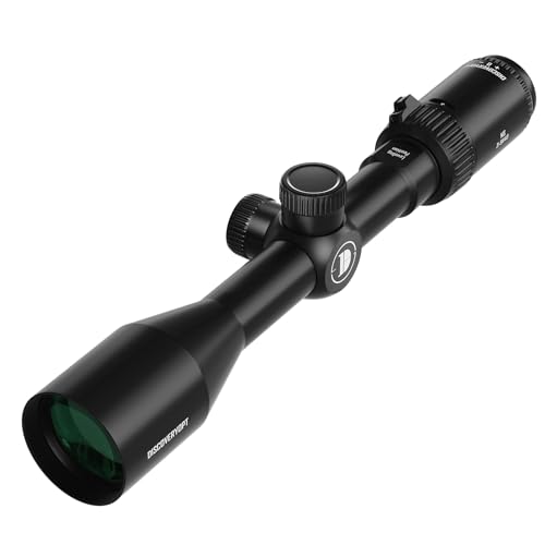 DISCOVERYOPT MS 3-9x40 Rifle Scope, Shockproof MOA-Dot Reticle Scope for Spring Piston Air Rifle, Lightweight Hunting Riflescope with Large Filed of View