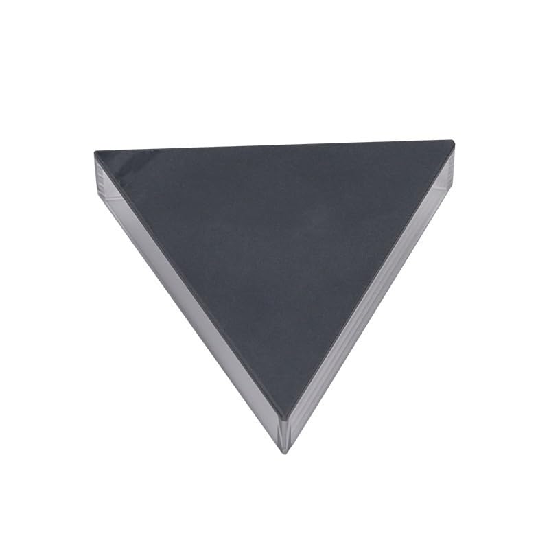 50*50*11mm Quartz Black-Bottomed Triangular Sample Cell, High-Prec