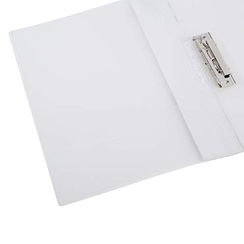 Reliure à pince avec étiquette à dos amovible Filexec