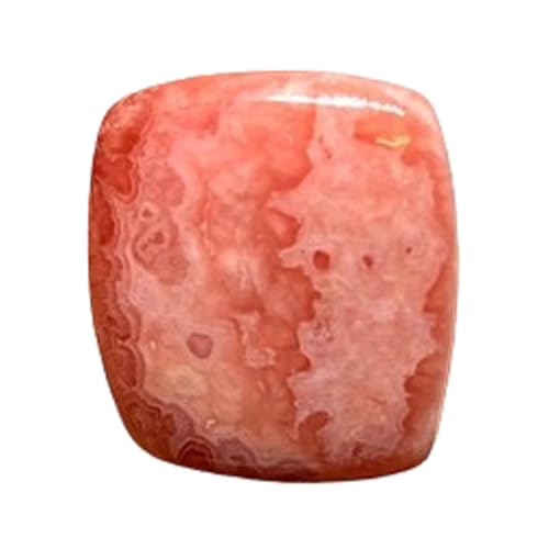 Rhodochrosite naturelle 25x23mm cabochon coussin pour création bijoux DIY