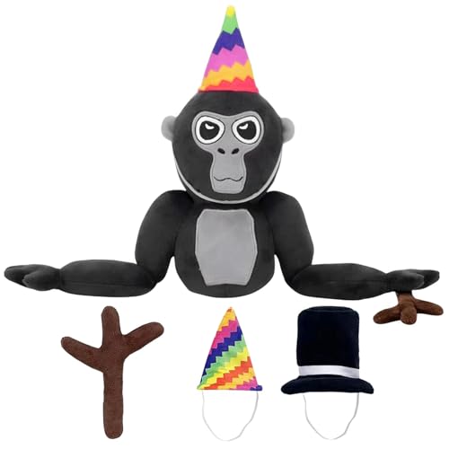 Meemion Gorilla Tag PlüSch, Soft Gorilla Plüschtier...