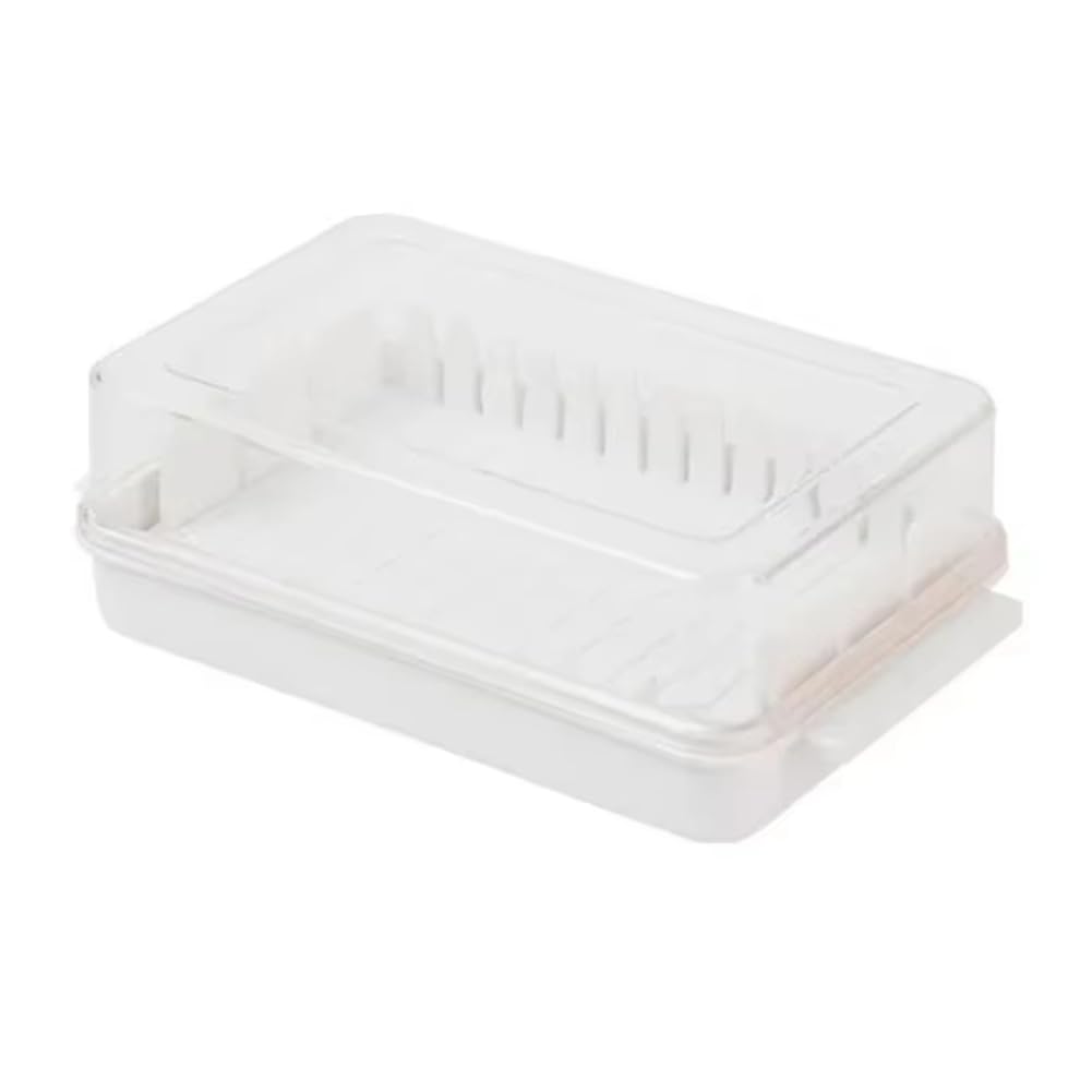 CTRLZS Butter Storage Container with Lid - Rectangular -Keeping Box for Cheese and Butter, Ideal for Refrigeration
