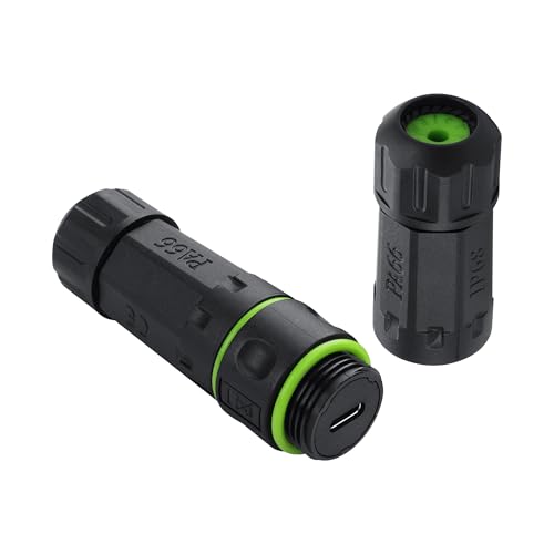 Acoplador Impermeable USB C Panel Montaje Hembra a Hembra miniatura 1