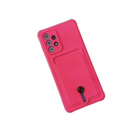 Coque silicone avec fente carte anti-choc pour Samsung Galaxy A52s A72