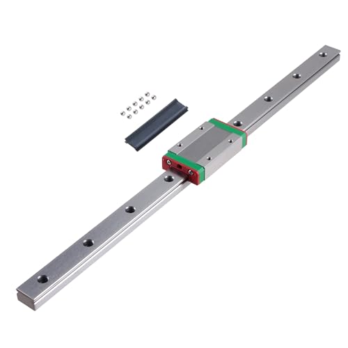 Guide de rail linéaire miniature MGN15H 300mm avec roulement linéaire et bloc