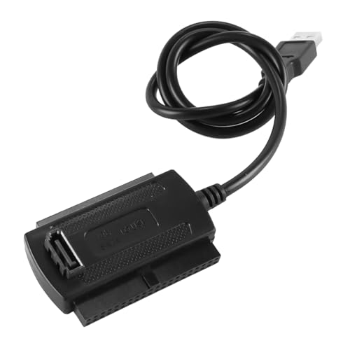 Gorise Cable Adaptador Conversor USB a SATA IDE, USB 2.0 A a Disco Duro De 2,5/3,5 Pulgadas, HDD, SSD, Cable Adaptador IDE Y SATA