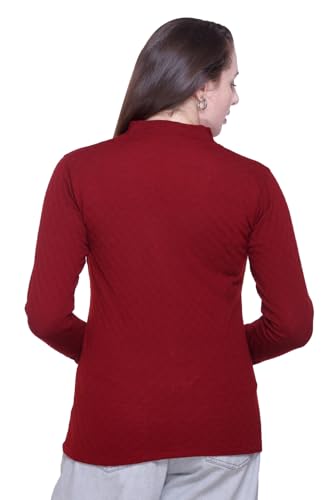 Image of Women Sweater for Winters Woolen Acrylic Full Sleeve V-Neck Cable Design Cardigan Sweater for Women Winter Woollen Stylish