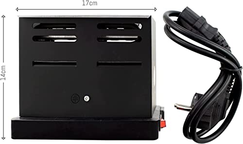 Shisha Kohle Toaster | Kohleanzünder | elektrischer Anzünder für Naturkohle, Shishakohlen | 800W Lineburner | – Bild 5