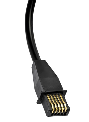 Image of Mitutoyo 02AZD790F, U-Wave Connecting Cable (Plain Type Straight), Interface Accessory, SPC /U-Wave Connectivity, Data Transfer for Digital Instruments
