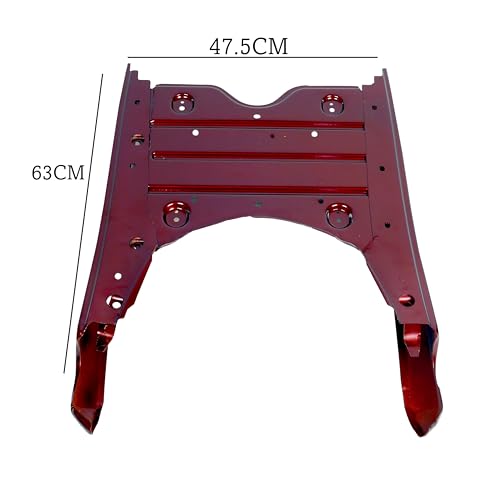 Image of Floor Platform for Honda Activa 3G | ABS Material | Compatible Scooter Floor Body Panel | Wine Red