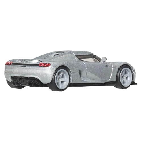 Image of Hot Wheels Koenigsegg CC850 Boulevard Vehicle, 1 Premium 1:64 Scale Sports Car, Full Metal Body Construction & Real Riders Tires, Toy for Collectors & Car Enthusiasts