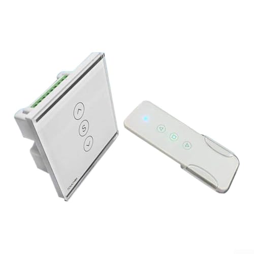 Abreventanas táctil de 86x86 mm blanco para crear un ambiente Smart Home confortable 2