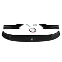 DM Autoteile 2-91469 Frontspoiler 3-teilig Lippe Sport-Performance Hochglanz schwarz kompatibel für BMW 5er F10 F11 M-Paket