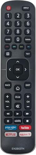 Ersatz Fernbedienung EN2BI27H für Hisense 32AE5500F H55B7120 40AE5500F H43B7120 H43B7500 H65B7500 H75B7510 H55B7300 H65B7300 H43B7100 H65B7100 H43BE7400