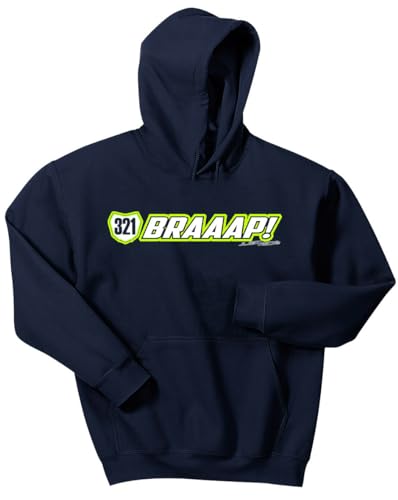 JUST RIDE BRAAAP! Youth Hoodie Sweatshirt Motocross Number Plate Custom Personalized