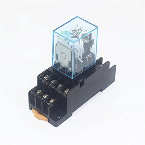 Relais électromagnétique miniature MY4NJ AC220V avec base HH54P pour circuit électrique