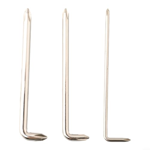 Destornillador tipo L Llave en forma de L PH0 PH1 PH2 Diseño de codo compacto para montaje de espacio estrecho (3 mm PH0 PH0)