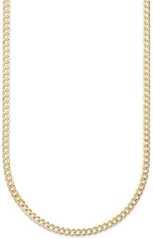 1.5mm Cuban Curb Link Chain Necklace 