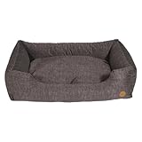 JACK AND VANILLA, Hundekissen, Modell Manchester, braun, XL, 120 x 80 x 27 cm