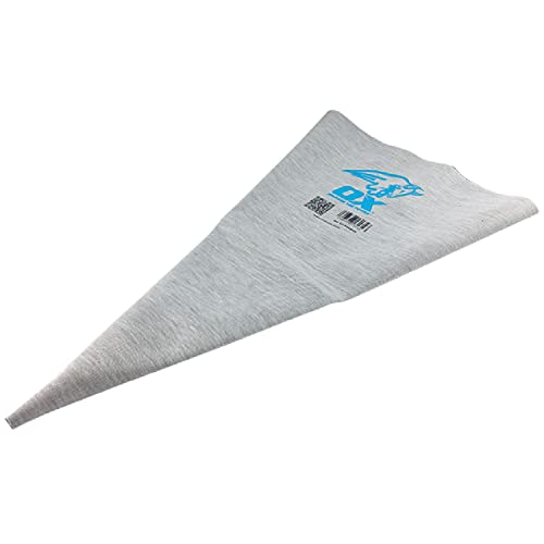 OX Tools OX-P044001 Grout Bag for Mortar and Grout, Heavy Duty Canvas Bag with Metal Reinforcing Tip, For Tile Grouting, Tuck Pointing Grout Installation, 21