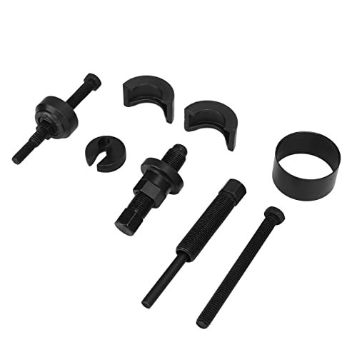 Aramox Extracteur Poulie Compresseur Clim Extracteur de Poulie de Direction Assistée, Kit de 8 Pièces pour Pompe de Direction Assistée, Outil d‘Installation et de Démontage Compatible avec C111 C2 For