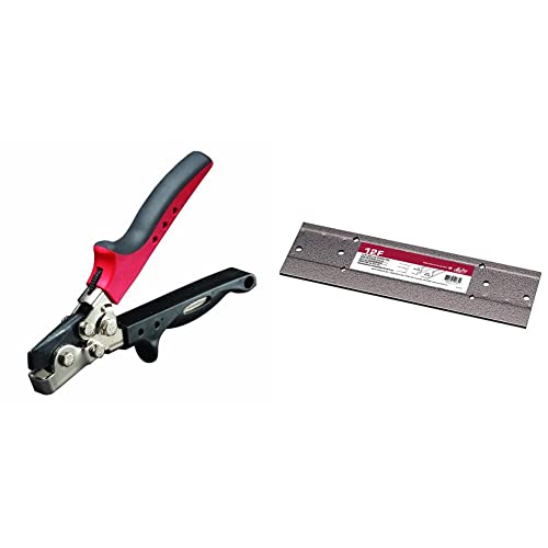 Image of Malco SL1R Snap Lock Punch, Steel, red, Black and Malco 12F 12 in. Folding Tool, Multi