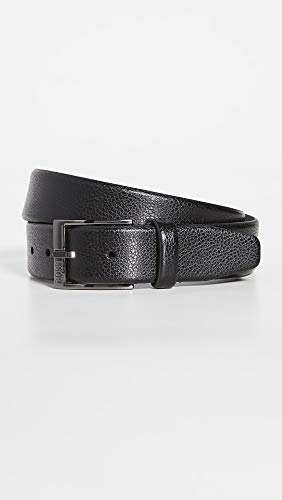 BOSS mens Timeless Grain Embossed Leather Belt4