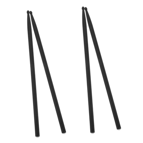 Baquetas ligeras para batería y percusión negras miniatura 1